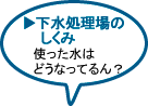 下水処理場のしくみ　使った水はどうなってるん？